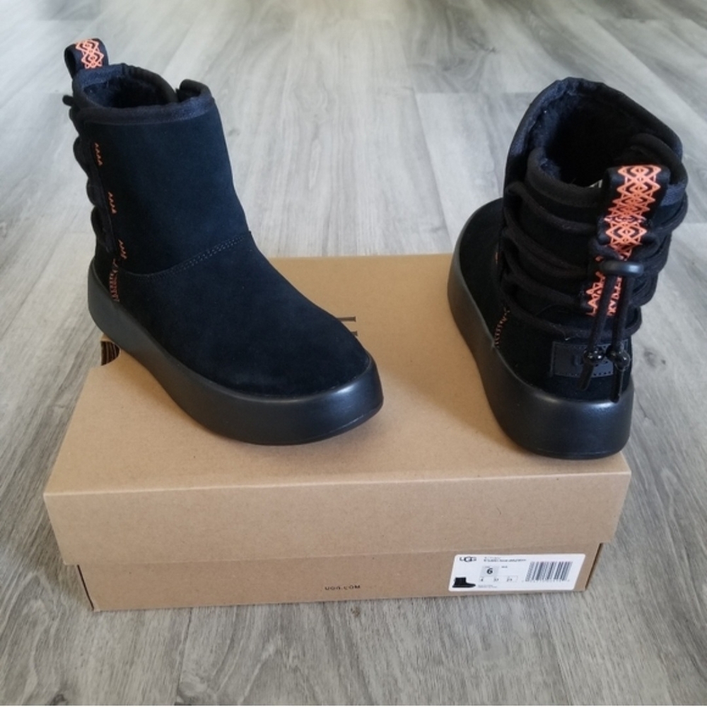 UGG Classic Boom Ankle Boot.